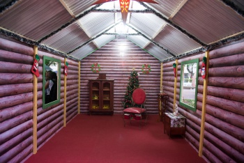 Casa do Papai Noel no Parque Moscoso