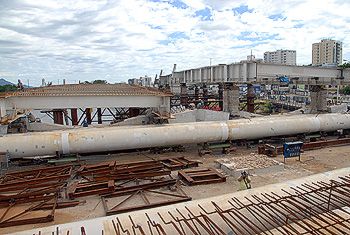 Visita as obras do Mergulhão - Ponte da Passagem