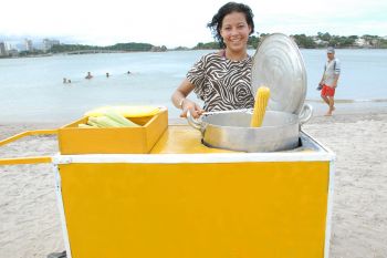 Vendedora de Milho