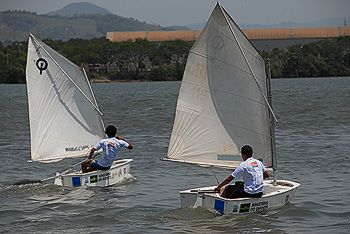Escolinha de Vela do Projeto Navegar