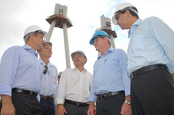 Visita as Obras da Ponte da Passagem