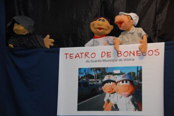 Teatro de bonecos da guarda municipal