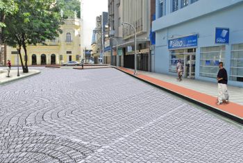 perspectiva artística da praça Costa Pereira