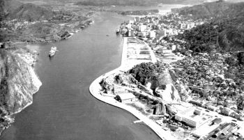 Vista do Porto de Vitória em 1964