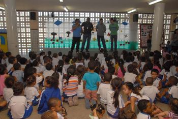 Campanha de desarmamento no Cmei Pedro Feu Rosa