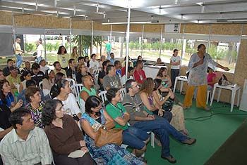 Palestra na Feira do verde de 2008