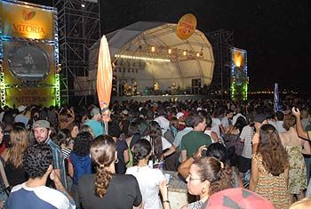 Show na Praia de Camburi