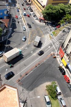 Mudança no trânsito para terceira ponte