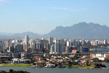 Vista panorâmica Enseada do Suá