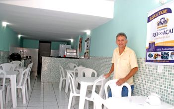 pequeno empreendedor Joel Tavares
