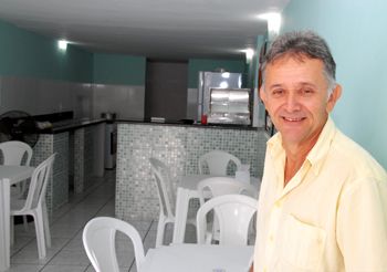 pequeno empreendedor Joel Tavares da Silva