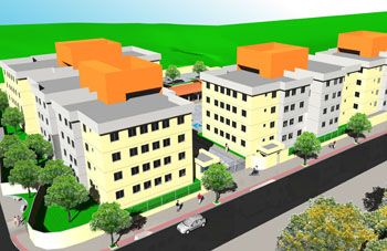 Perspectiva do Residencial Tabuazeiro