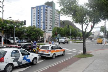 Trecho da avenida Leitão da Silva que será interditado