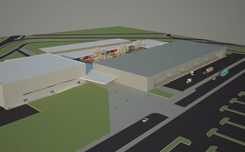Perspectiva do novo Centro de Eventos de Vitória
