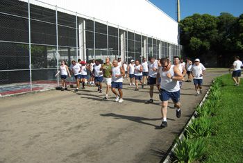 Guarda municipal em forma
