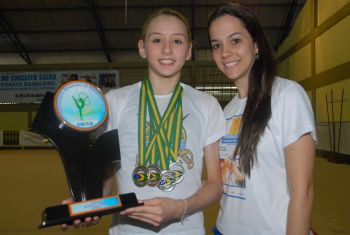 Mayra Luiza Tiago Siñeriz, ginasta