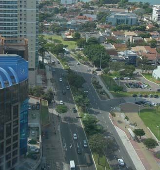 Vista da Avenida Nossa Senhora dos Navegantes