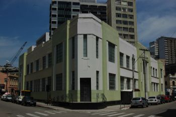 Fachada da Unidade de Saúde do Centro
