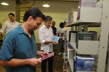 Inauguração da sala onde serão arquivados os projetos realizados na Lei Rubem Braga