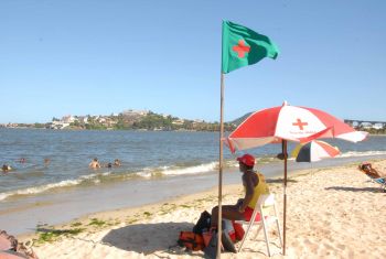 Guarda-vida na praia