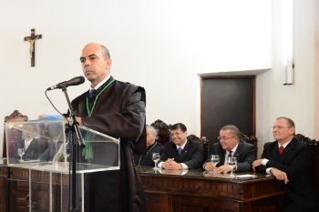Prefeito João Coser participa da posse do novo Presidente do Tribunal de Contas Sebastião Carlos Ranna de Macedo