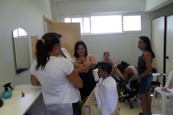 Salão Social, atendimento, tratamento de cabelo