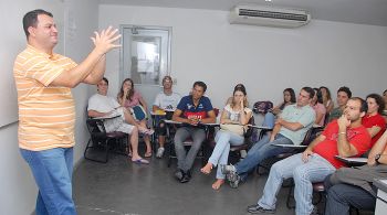 Curso de Libras, conteúdo horizontalizado
