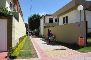 Visita às obras da Regional 6 Continental, Reforma das Alamedas da Mata da Praia