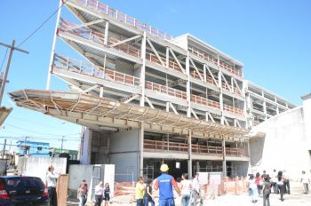 Visita as obras da Fábrica do Trabalho