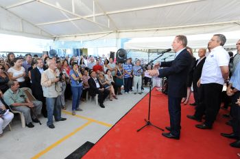 Prefeito João Coser e o Ministro Alexandre Padilha inauguram o Centro de Especialidades de Saúde
