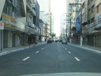 Panorâmica da Avenida Jerônimo Monteiro