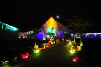 Fachada da Feira do Verde