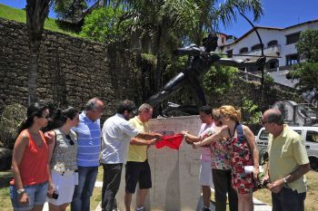 Inauguração da Estatua do Índio Araribóia