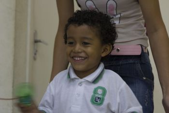 Oficina de Brinquedos com crianças