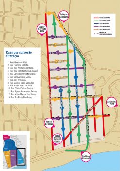 Mapa Correto da Mudança no trânsito em Jardim Camburi