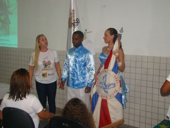 Curso porta-bandeira projeto Compasso