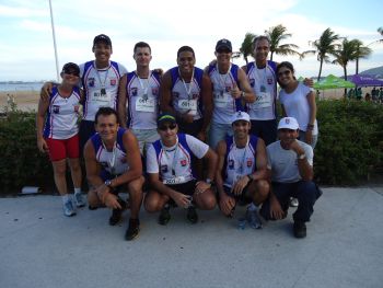Equipe de corrida da Guarda Municipal