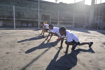 Escola de Atletismo no IFES