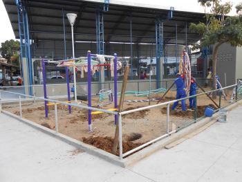 Praça Oscar Loureiro, em Ilha de Santa Maria, vai se tornar uma Praça Saudável