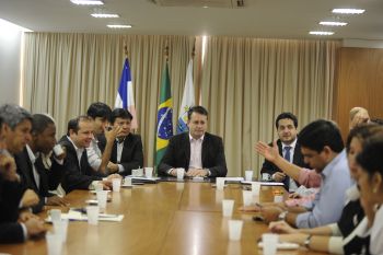 Reunião entre Prefeito e Vereadores
