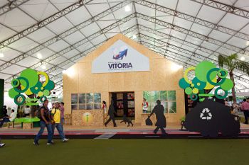 Estande da Prefeitura de Vitória na 24ª Feira do Verde