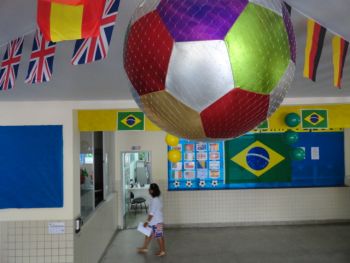 Copa do Mundo na Emef Elziza Vivácqua