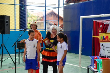 Apresentação Artistica na Escola Castelo Branco