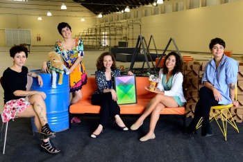 Organizadoras e participantes da Fábrica Lab