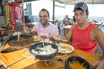 Comida na Praia