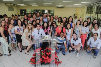 Café da manhã de despedida dos diretores da escola Eunice Pereira
