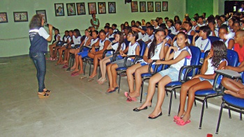 Palestra Educativa em EMEF sobre Trânsito