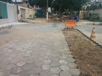 rede de drenagem é ampliada na Mata da Praia