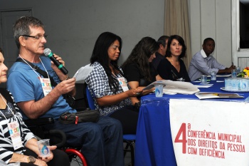 4ª Conferência Municipal dos Direitos das Pessoa com Deficiência