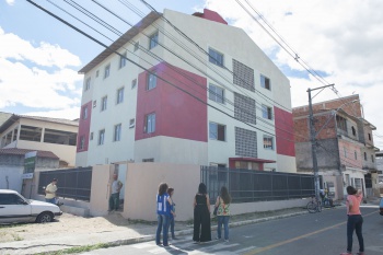 Visita às obras do Residencial Resistência